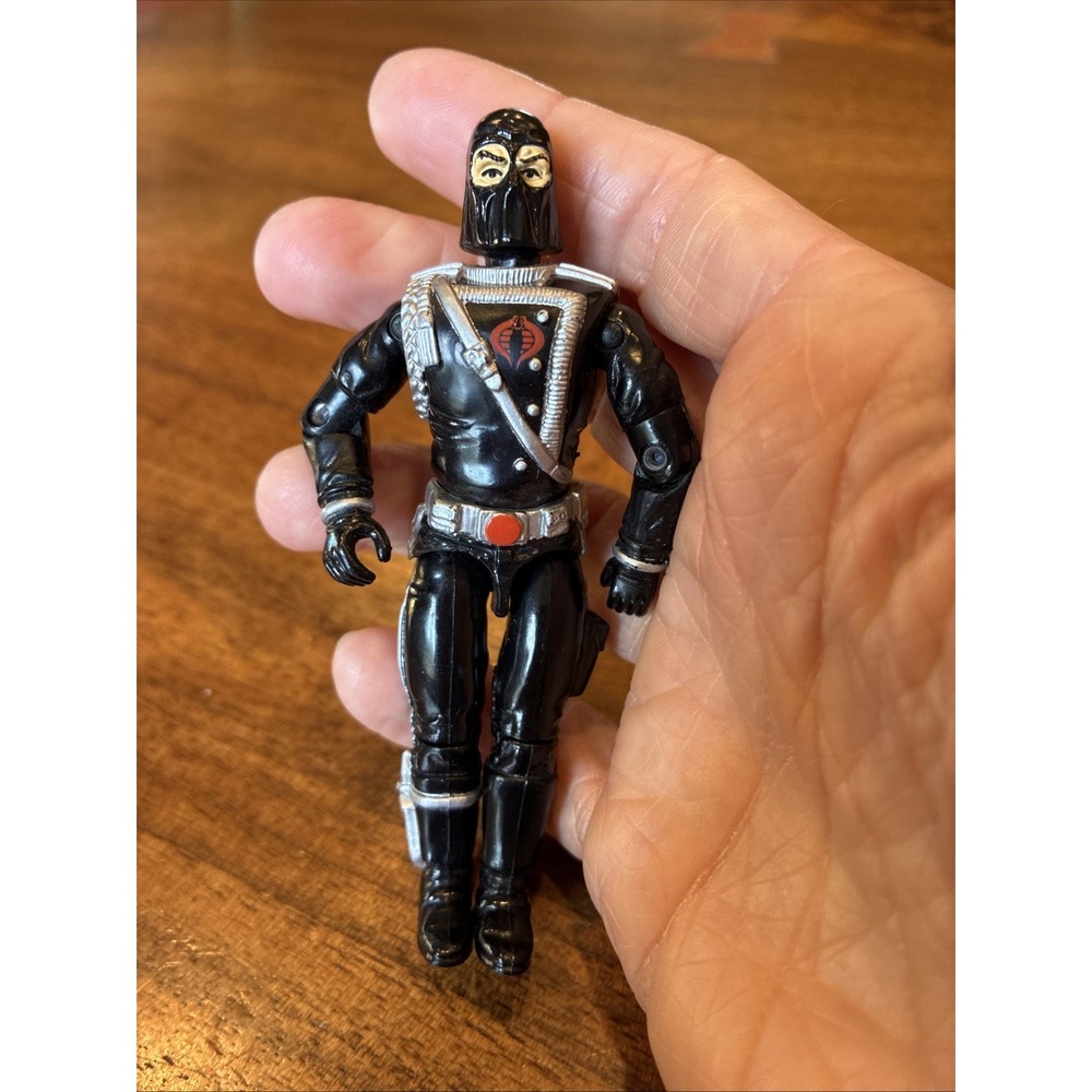 Vintage 1993 Hasbro GI Joe ARAH - HOODED COBRA COMMANDER (v6) Action Figure